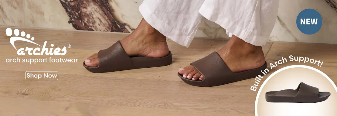 Archies Slides in Brown