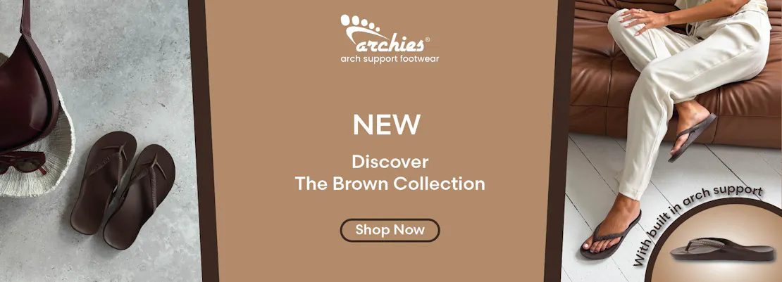 Archie's Brown Flip Flops 01/05/26