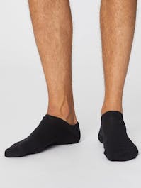 Ashley Trainer Socks Black