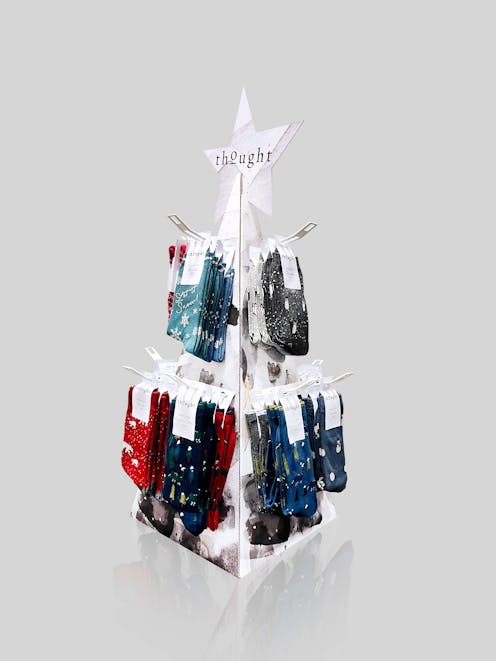 Thought Small Christmas Tree Sock Stand