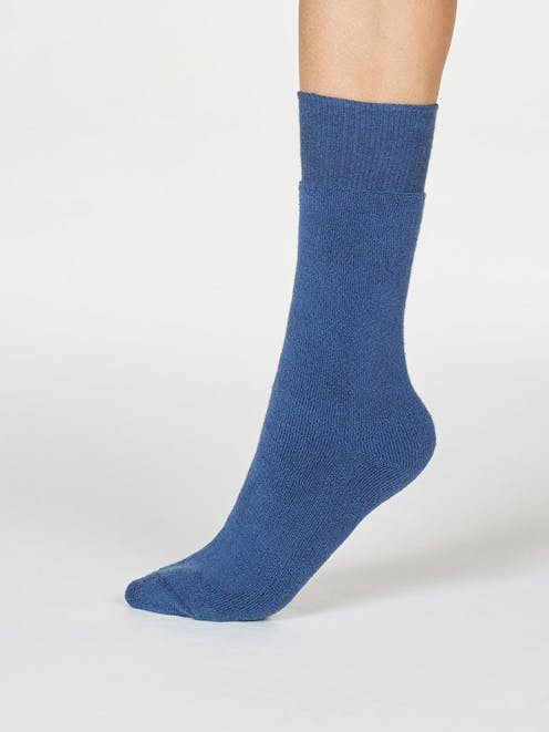 Bobbie Walker Socks Blue Slate