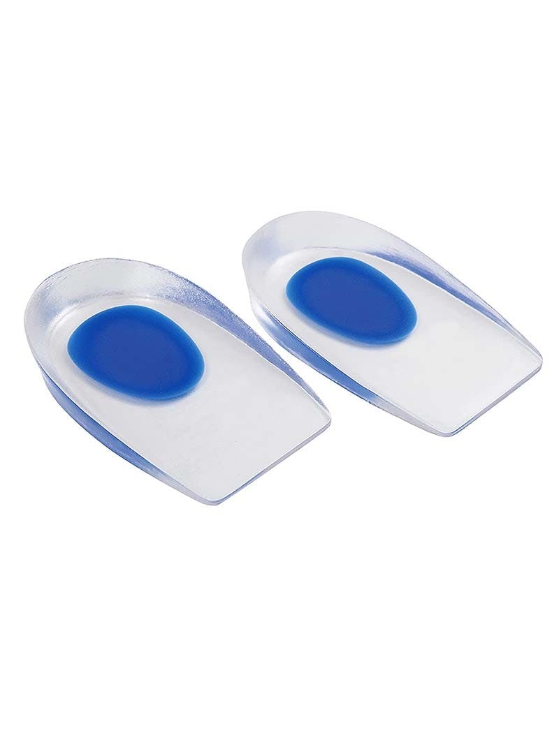 Podopro Blue Dot Heel Cups provide relief from pain throughout the heel