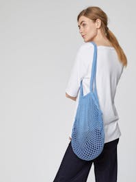 Blue String Bag
