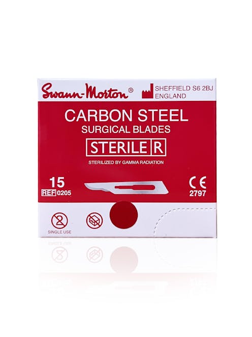 Swann-Morton Red Blades