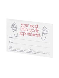 Podiatry Appointment Cards