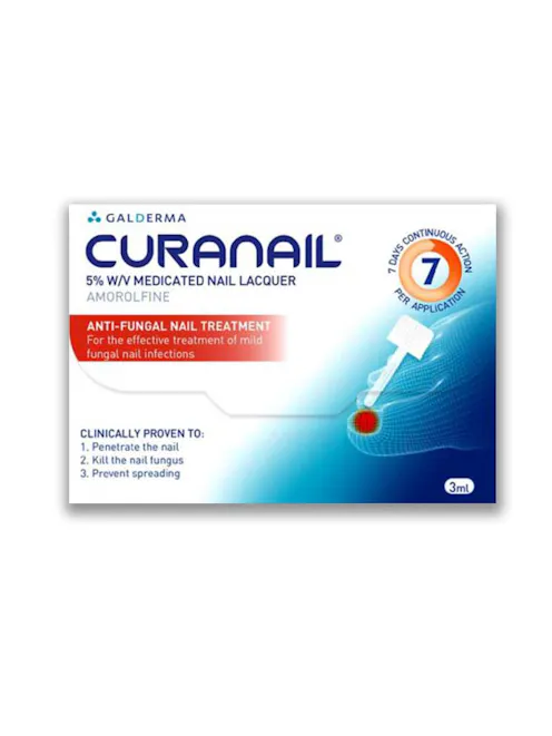 Curanail Medicated nail lacquer 3ml *GSL*