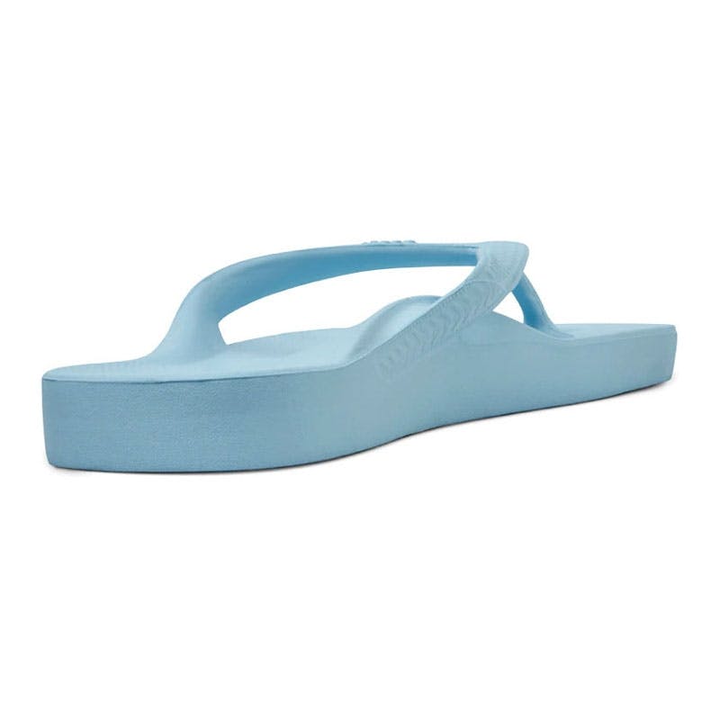Sky blue flip flops cheap