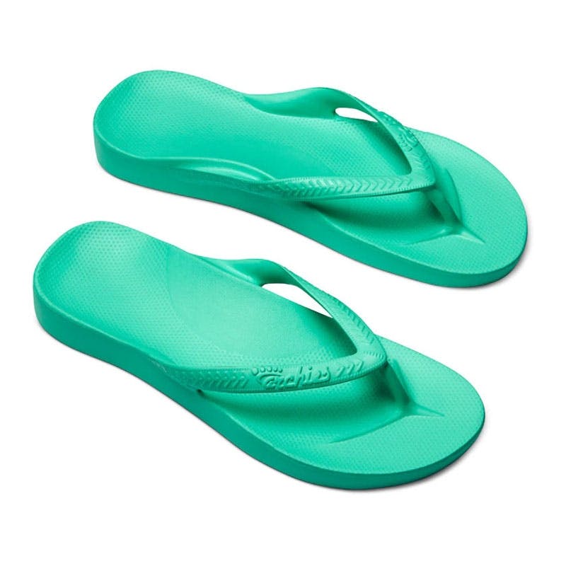 Arch support flip flops on sale womens uk