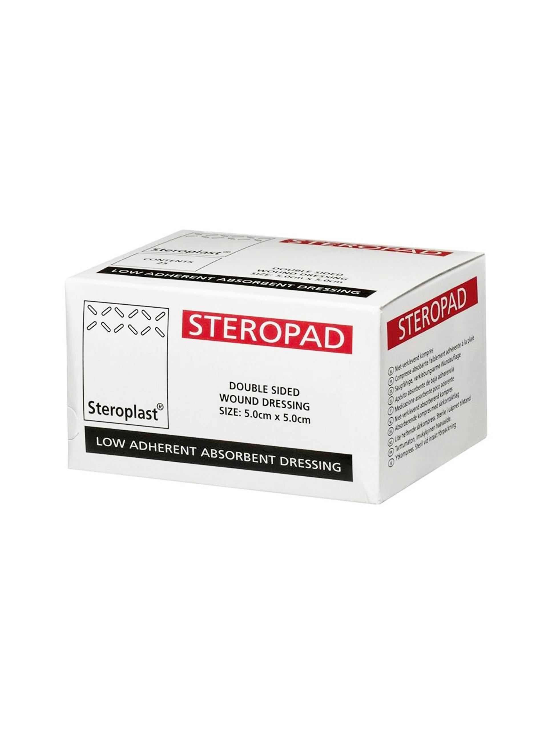 Steroplast adhesive deals dressing