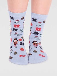 Thought Clara Bamboo Nutcracker Socks
