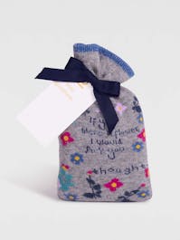Thought Gots Viola Floral Socks In a Bag