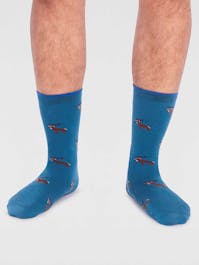 Thought Gots Jamal Animal Socks UK 7-11