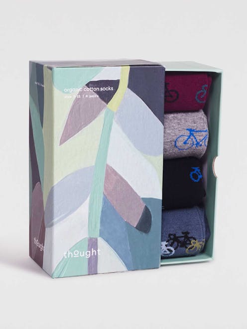 Thought Gots Griffin Bike Sock Box (4) UK 7-11