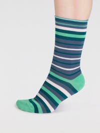 Thought Lucia Bamboo Stripe Socks UK 4-7