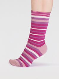 Thought Lucia Bamboo Stripe Socks UK 4-7