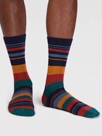 Thought Maddock Bamboo Stripe Socks UK 7-11