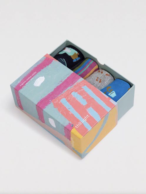 Thought GOTS Norman Gardening Sock Box UK 7-11