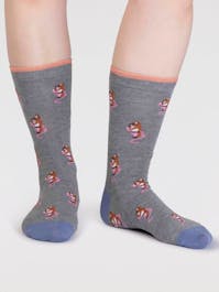 Thought Imena Animal Bamboo Socks UK 4-7