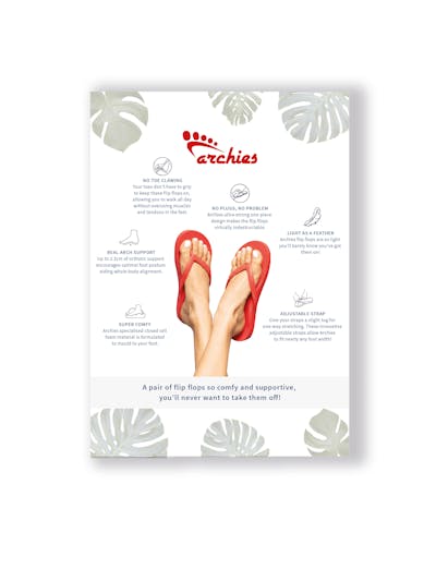 Archies Footwear Poster