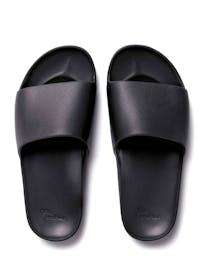 Archies Arch Support Slides in Black