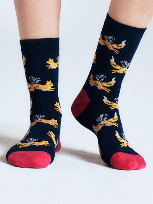 Thought Bess Fox Bamboo Socks UK 4-7