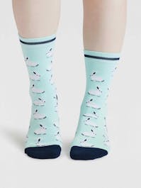 Thought Elsa Easter Bunny Bamboo Socks UK 4-7
