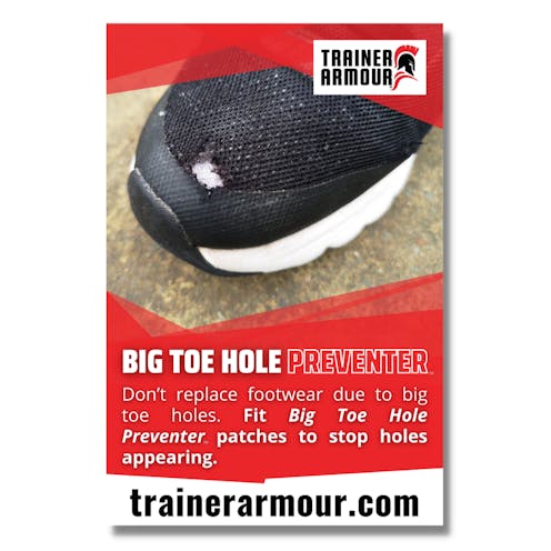 Trainer Armour Big Toe Hole Preventer