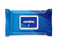 Continu 2 in 1 Antimicrobial Surface Cleaning Wipes Flat Pack (200)