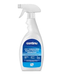 Continu 2 in 1 Antimicrobial Surface Cleaning Spray 750ml