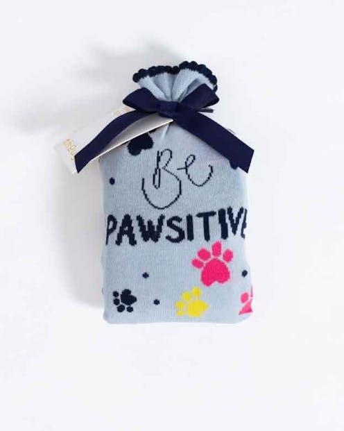 Thought Be Pawsitive Organic Cotton 2 Socks in a Bag (2) UK 4-7