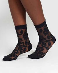 Thought Floral Sheer Short Bamboo Ankle Socks UK 4-7