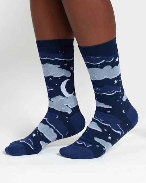 Thought Cloudy Night Bamboo Socks UK 4-7