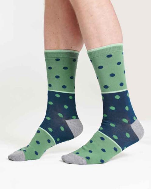 Thought Spot Stripe Bamboo Socks UK 7-11