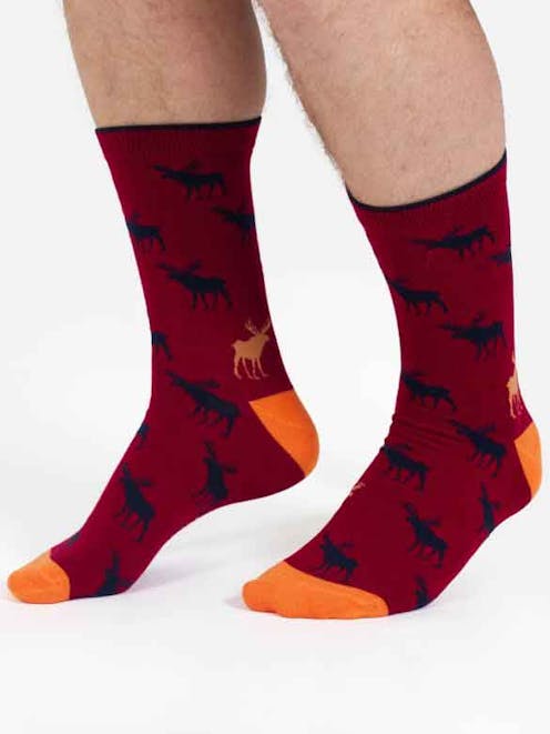 Thought Stag Bamboo Socks UK 7-11