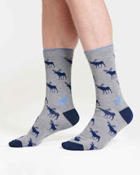 Thought Stag Bamboo Socks UK 7-11