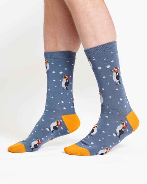 Thought Christmas Animal Bamboo Socks UK 7-11