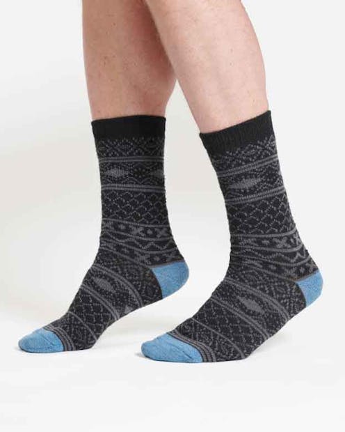Thought Patterned Wool Socks UK 7-11