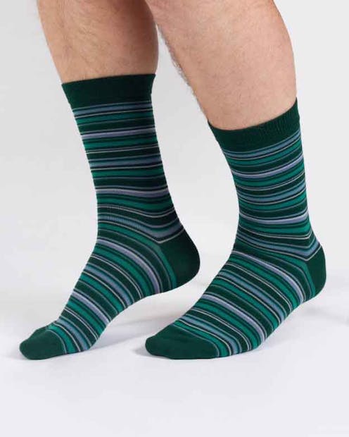 Thought Multi Stripe Bamboo Socks UK 7-11