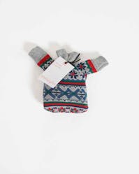 Thought Fairisle Cotton Socks in a Bag UK 7-11