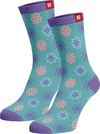 Red Fraktion Blue Socks with Lotus 4-7