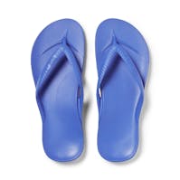 Archies Arch Support Flip Flops in Capri Blue