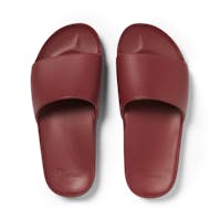 Archies Arch Support Slides in Sangria