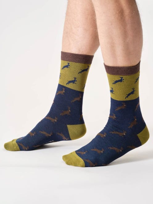 Thought Hare Contrast Bamboo Socks UK 7-11
